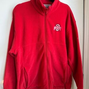 Columbia Ohio State Zip-Up Fleece Jacket